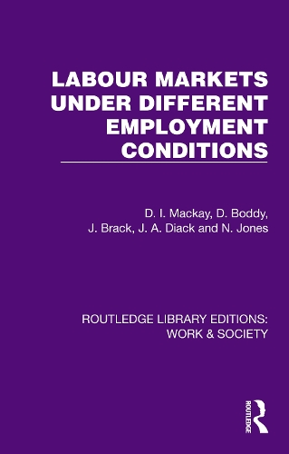 Labour Markets Under Different Employment Conditions.