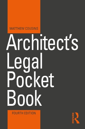 Architect's Legal Pocket Book. 4th edition