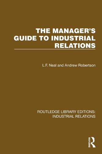 The Manager's Guide to Industrial Relations.