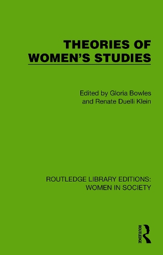 Theories of Women's Studies.