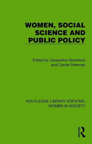Women, Social Science and Public Policy.