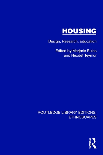 Housing: Design, Research, Education.
