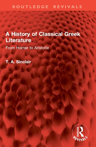 A History of Classical Greek Literature
