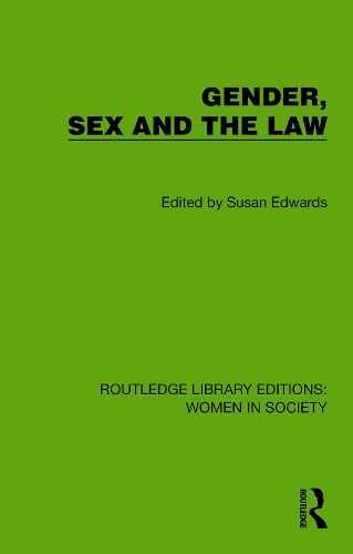 Gender, Sex and the Law.