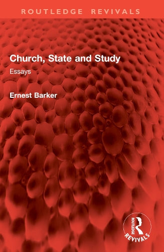 Church, State and Study: Essays.