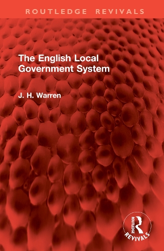 The English Local Government System.