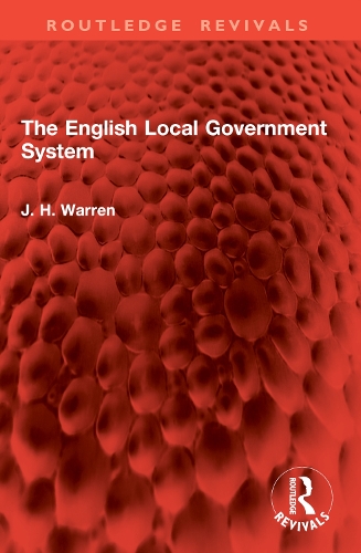 The English Local Government System.