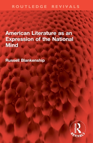 American Literature as an Expression of the National Mind.