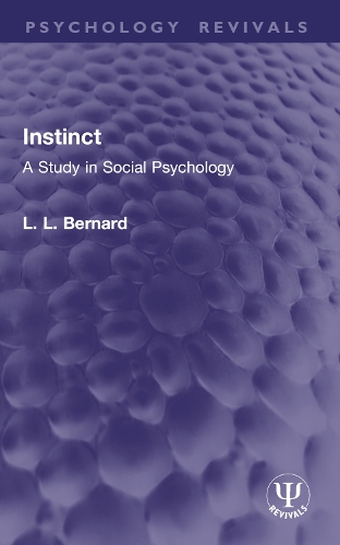 Instinct: A Study in Social Psychology.