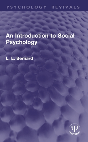 An Introduction to Social Psychology.