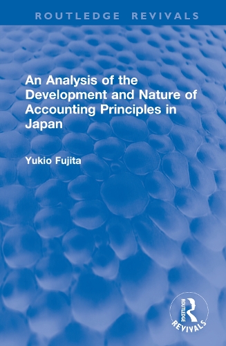 An Analysis of the Development and Nature of Accounting Principles in Japan.