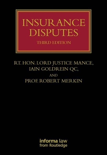 Insurance Disputes. 3rd edition