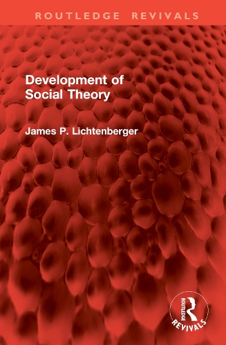 Development of Social Theory.