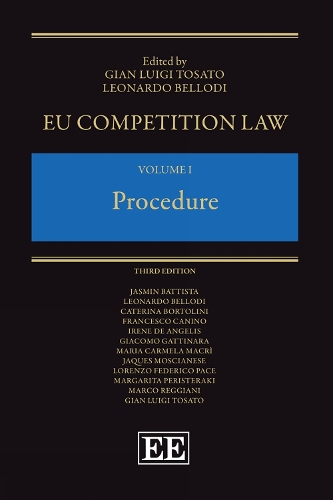 EU Competition Law. Volume I