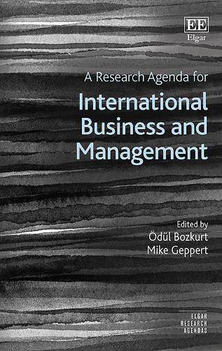 A Research Agenda for International Business and Management.