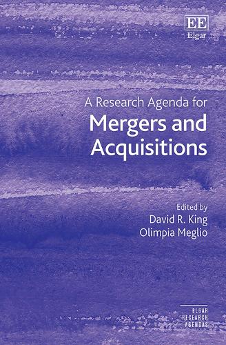 A Research Agenda for Mergers and Acquisitions.