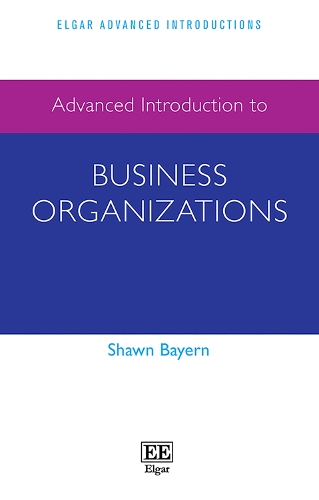 Advanced Introduction to Business Organizations.