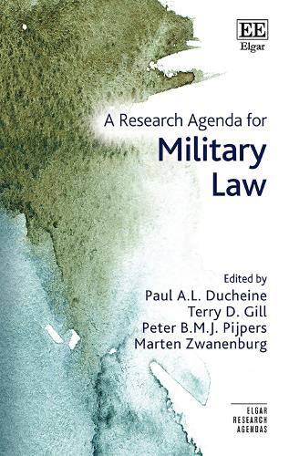 A Research Agenda for Military Law.
