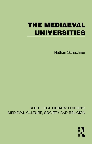 The Mediaeval Universities.