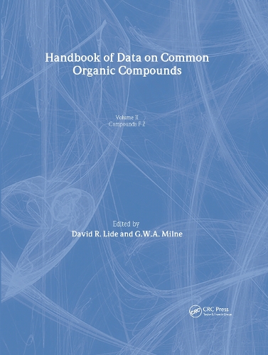 Handbook of Data on Common Organic Compounds.