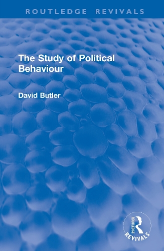 The Study of Political Behaviour.
