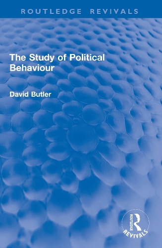 The Study of Political Behaviour.