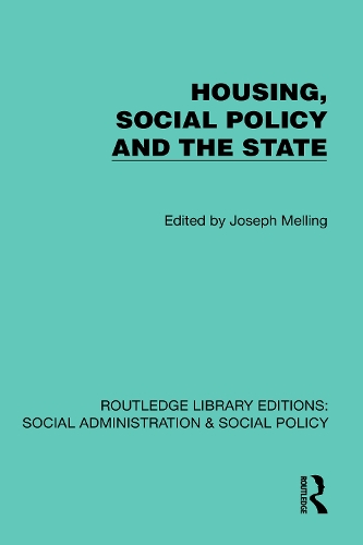 Housing, Social Policy and the State.