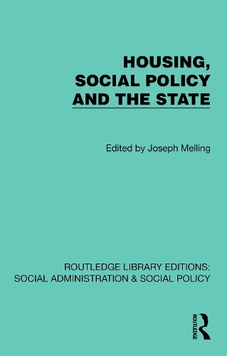 Housing, Social Policy and the State.