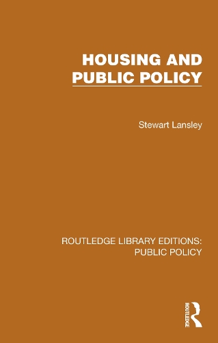 Housing and Public Policy.