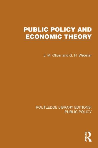 Public Policy and Economic Theory.