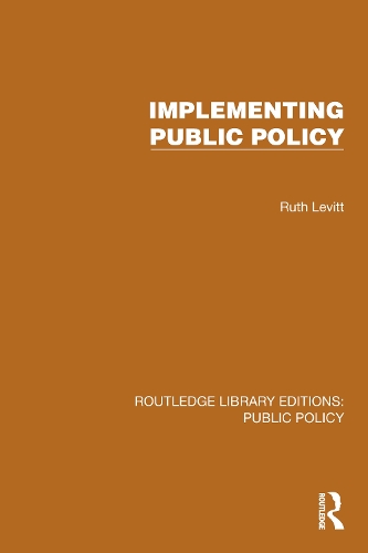 Implementing Public Policy.
