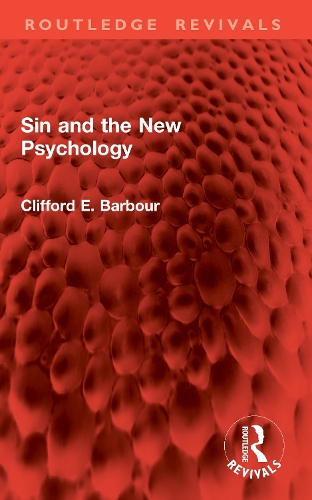 Sin and the New Psychology.
