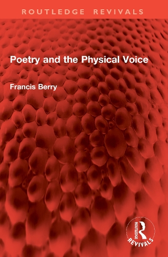 Poetry and the Physical Voice.