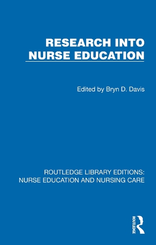 Research into Nurse Education.