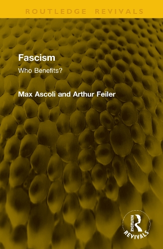 Fascism: Who Benefits?.