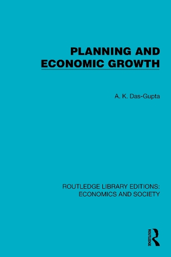 Planning and Economic Growth.