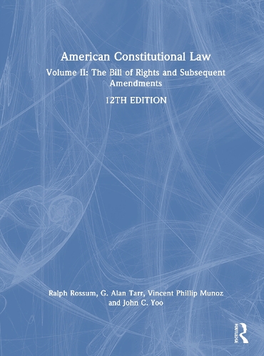 American Constitutional Law. Volume II