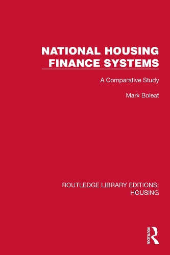 National Housing Finance Systems: A Comparative Study.