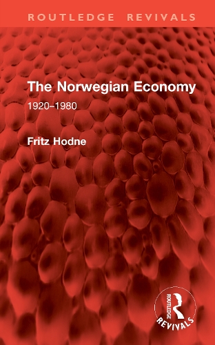 The Norwegian Economy: 1920-1980.