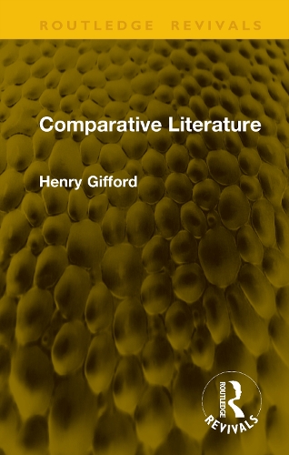 Comparative Literature.