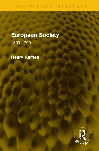 European Society: 1500-1700.