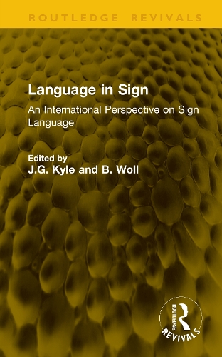 Language in Sign: An International Perspective on Sign Language.