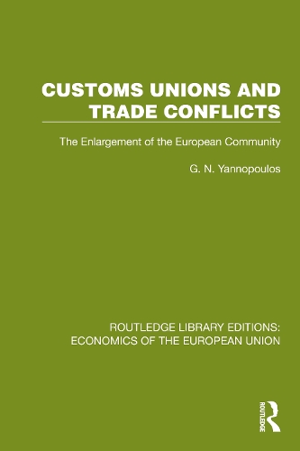 Customs Unions and Trade Conflicts: The Enlargement of the European Community.