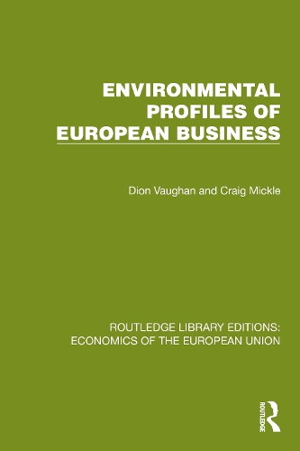 Environmental Profiles of European Business.