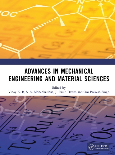 Advances in Mechanical Engineering and Material Sciences.