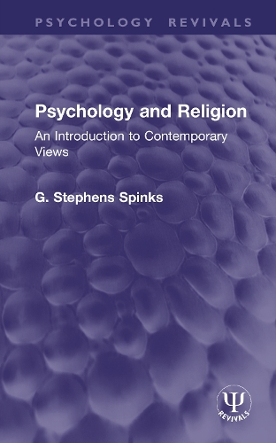 Psychology and Religion: An Introduction to Contemporary Views.