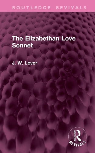 The Elizabethan Love Sonnet.