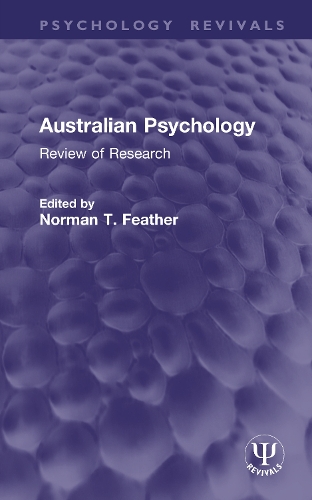 Australian Psychology: Review of Research.