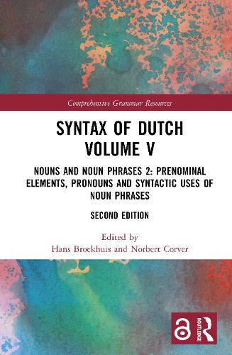 Syntax of Dutch. Volume V