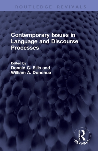 Contemporary Issues in Language and Discourse Processes.